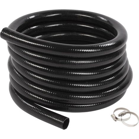 Powerplus Tuyau d’aspiration POWACW031 – Longueur 8 m – PVC – Ø 38 mm – Max. 2 bar - Tuyau pompe a eau