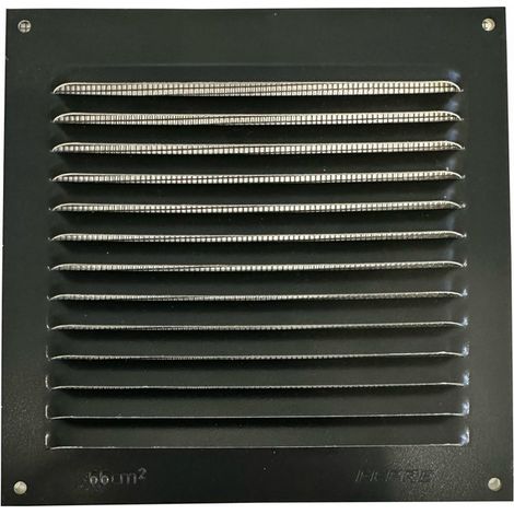 FEPRE Grilles d'aeration aluminium vernis, L.15 x l.15 cm