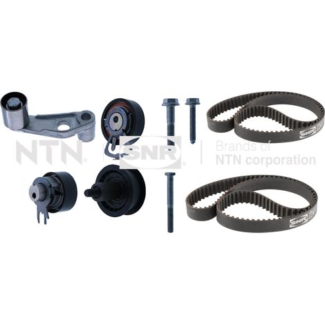 Kits de distribution - KD457.25 - SNR - Compatible avec véhicule Volkswagen, Seat, Skoda, Audi