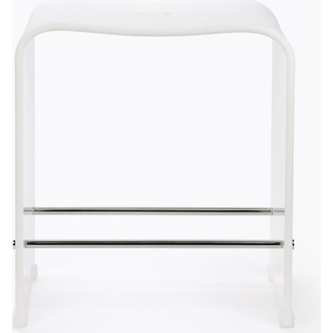 BATHBAZAAR - Tabouret blanc 40 cm LINE (1/5)
