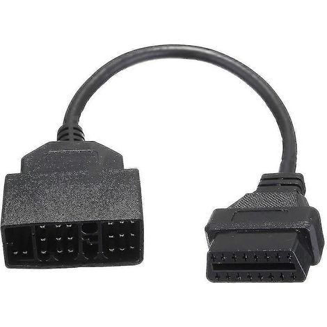 Câble adaptateur pour scanner de diagnostic Toyota - Convertisseur OBD1 22 broches vers OBD2 16 broches (1/4)