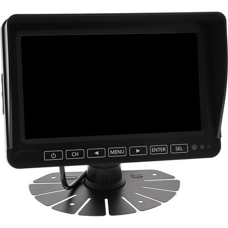Kit Vidéo de Recul Sans Fil - 1 Caméra 130° et Écran 7" (1/2)