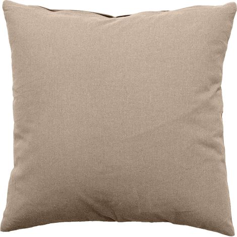 1 Coussin Carré 40x40cm, Coton Oeko-Tex, Garnissage Polyester, Déhoussable Zip, Salon Chambre (1/5)