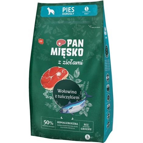 Croquettes pour chien Mr. Meat au bœuf et au thon, 3 kg
