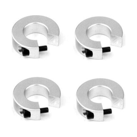 4 Colliers D'Arrêt SBR20 pour Rails Linéaires avec Anneaux de Fixation en Alliage d'Aluminium et Vis (1/4)