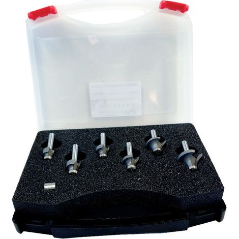 Guhdo HW-Abrundfräsersatz S8 Schaft 8 mm 7500.000.006 (1/4)