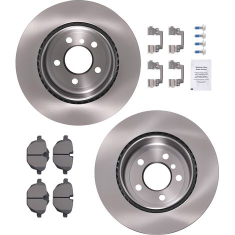 Disques Ventilés 330mm + Plaquettes for BMW 5 F10 F11 34216885451 2010-2017 (1/5)