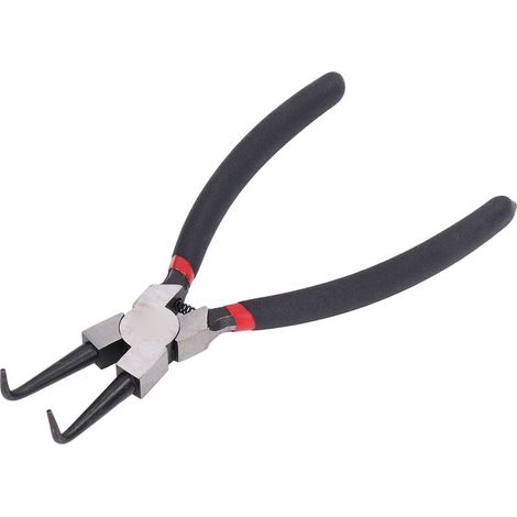 Pince À Circlips - Mâchoires Coudées Intérieures - Acier Carbone - 23 Cm - 1 Pièce (1/5)