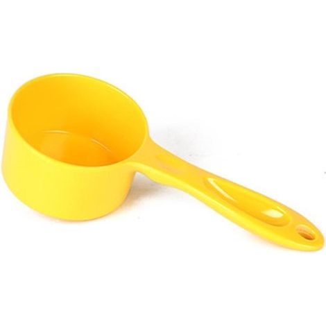 Cuillère doseuse robuste en mélamine pour chiens, chats et oiseaux, avec long manche confortable. (1/5)