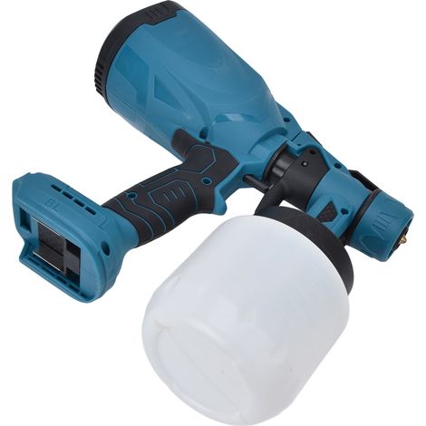 Pistolet de peinture électrique sans fil, pinceau à peinture portatif, pulvérisateur à batterie pour intérieur et extérieur (1/5)