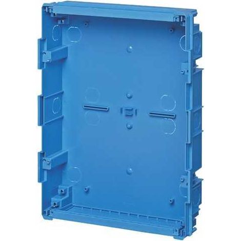 V53324 Caja empotrada para centralita estética 24M azul