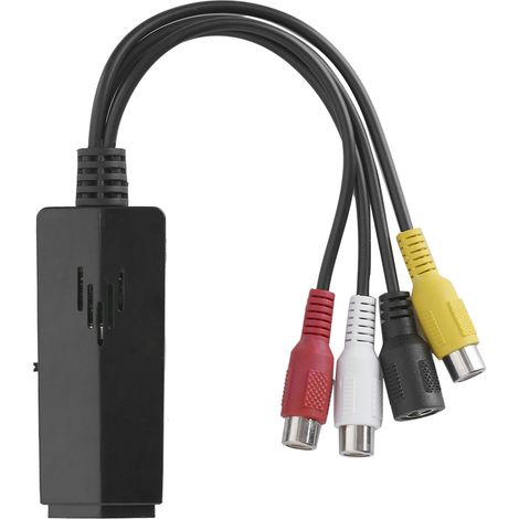 Convertisseur AV vers HDMI universel mini câble court, adaptateur vidéo haute définition AV2HDMI (1/5)