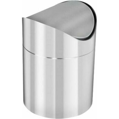 Poubelle Salle DE Bain INOX, Argenté (1/3)