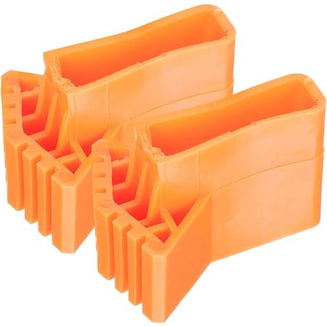 Universal Step Ladder, Rubber Foot with 2 Non-Slip Rubber Foot Covers for Telescopic Ladders and Folding Ladders Protection and Stability (1/5)