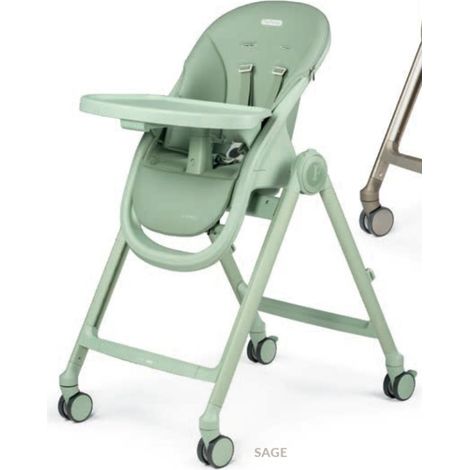 PEG PEREGO Seggiolone Pappa Living Sage  Verde Salvia