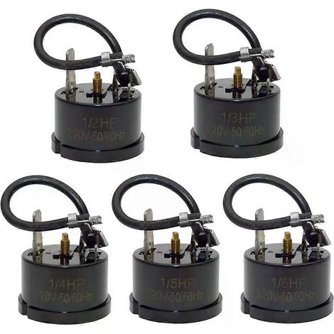Für Kühlschrankkompressor Überlastschutz Thermoschutz PTC Anlaufrelais Schutz Gefrierschrank Ersatzteil 1/2 PS 1/3 PS 1/4 PS 1/5 PS 1/6 PS-JXLGV (1/4)