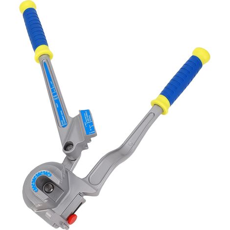 Doblador de tubos 3 en 1, diseño de 0-180°, fabricado en aleación de aluminio, herramienta manual portátil para el mantenimiento de aires acondicionados. (1/5)