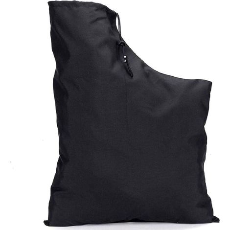 Sac pour souffleur de feuilles,sac de collecte pour aspirateur de feuilles, sac pour avec fermeture éclair et cordon de serrage, Oxford imperméable, pour aspirateurs et souffleurs de feuilles (60 x 44 (1/4)
