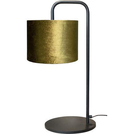 Lampe de table Venus avec abat-jour vert olive - 4262-05-6580-04-20 (1/3)