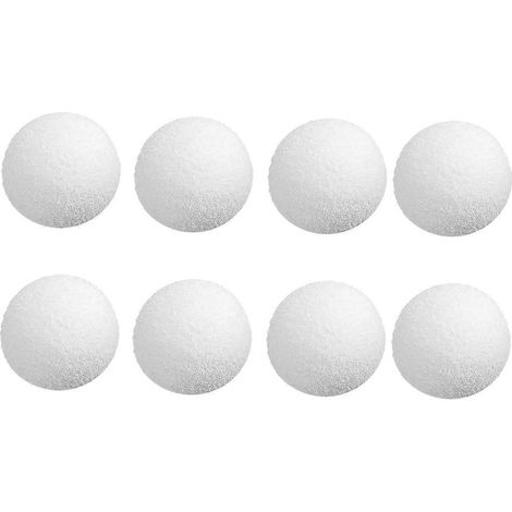 Lot de 8 boules absorbantes pour spas, baignoires et piscines : éponges absorbantes pour les huiles et les résidus, accessoires de nettoyage flottants. (1/5)