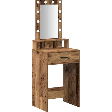 Maison Exclusive - Mesa Tocador Marrón 50 x 41 x 140 cm Madera de