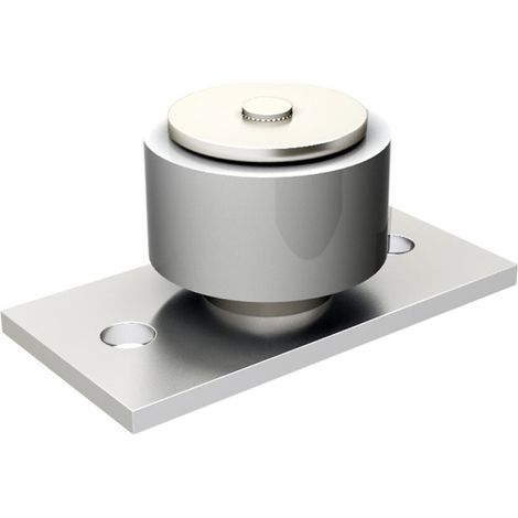 Führungsrolle 50 mm mit Anschraubplatte für SLID'UP 1600 Schiebetorbeschlag (1/2)