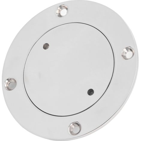 Trappe d'inspection ronde pour pont de bateau, couvercle de trappe d'accès marin en acier inoxydable 316 de 4 pouces pour bateau et yacht (1/5)