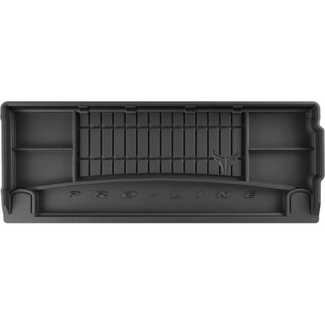 OMAC Tapis de Coffre 3D TPE Premium Compatible avec BMW X7 G07 2018-2022  Bac de Protection de Coffre Intérieur antidérapant Revêtement de Coffre Bords Hauts pour Voiture Noir (1/5)