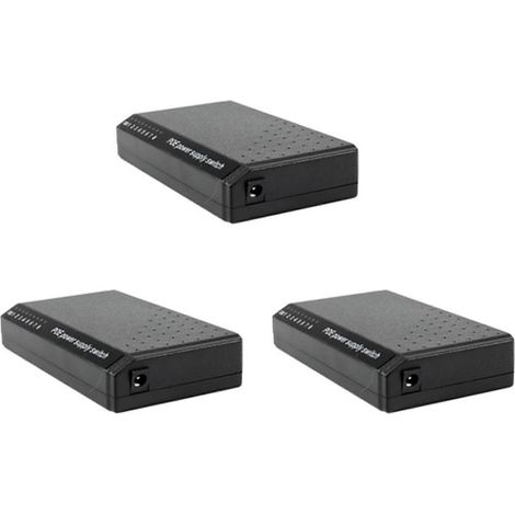injecteurs PoE 6+2 ports (8 ports) pour réseau Ethernet RJ45, sans adaptateur secteur, compatible avec les systèmes réseau familiaux 10/100M (1/5)