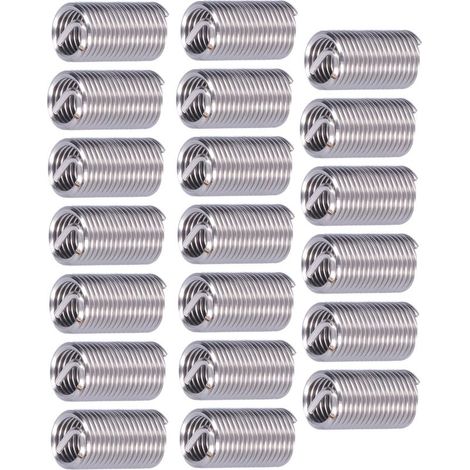20 pièces de réparation de filetage M12 x 1,75, insert fileté, écrou, rallonge de fil enroulé, consommables 3D (1/5)