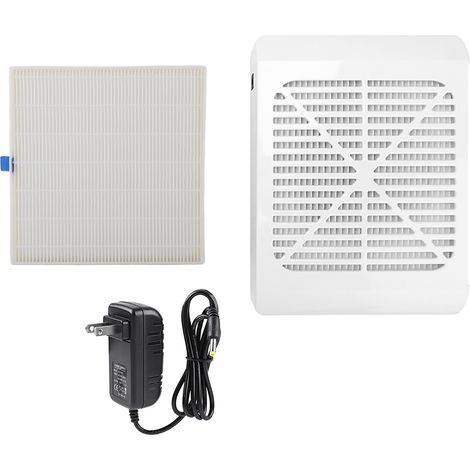 Aspirateur collecteur de poussière portable 36W pour salon, blanc, prise US, machine de nettoyage à vide (1/5)