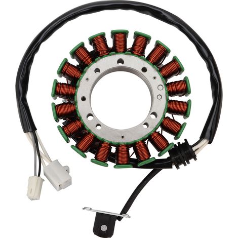 Stator coil and magneto assembly compatible with Yamaha 40-60 HP F40, F50, F60, FT50, FT60 outboard motors (2005-2017)--DTEKGAZ
