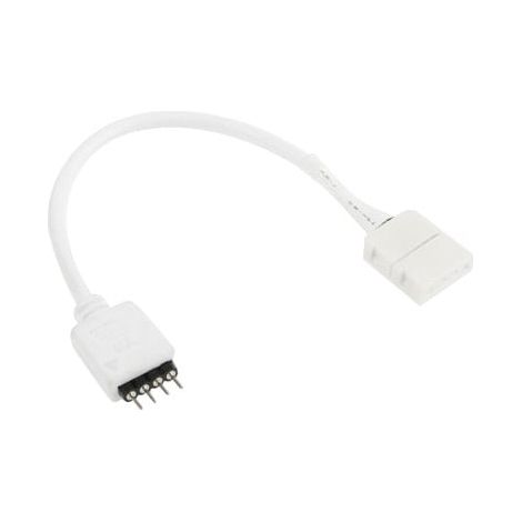 Câble Connecteur Mâle à Connecteur Rapide Ruban LED 12/24V DC RGB (1/4)