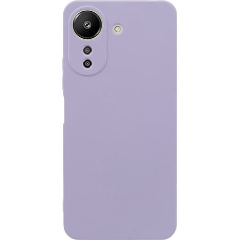 Funda para Xiaomi Redmi 13C / Poco C65, silicona ligera, color morado. (1/3)