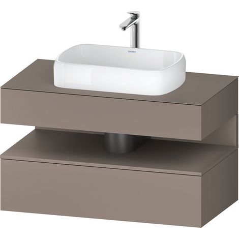 Duravit Collection One Konsolenwaschtischunterbau, 1 Auszug, 1 (1/2)
