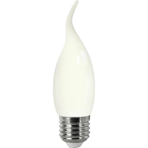 Bombilla LED Filamento Vela Llama Opal E27 4W Cálida Matel (1/4)