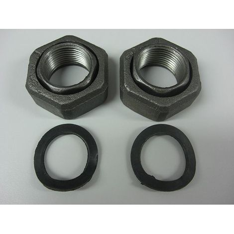 Sanicomfort Pumpenverschraubung 1 IG x 1 1/2 IG Heizungsinstallation