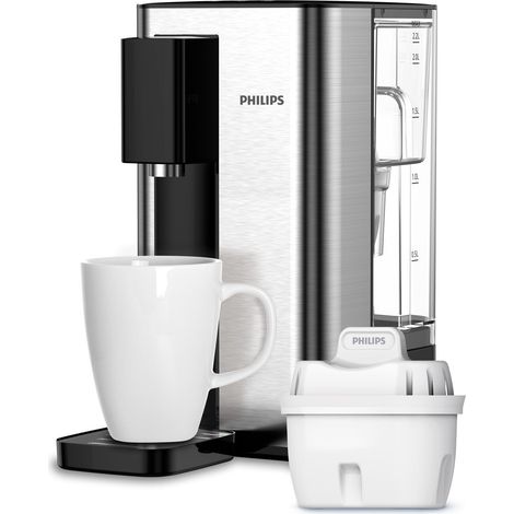 Distributeur d'eau électronique Argent/Noir Philips PHADD5906S/10 (1/3)