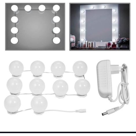 Éclairage de lampe - XCSOURCE - Lumière de miroir de vanité LED - Blanc - 6500K - 10 ampoules (1/4)