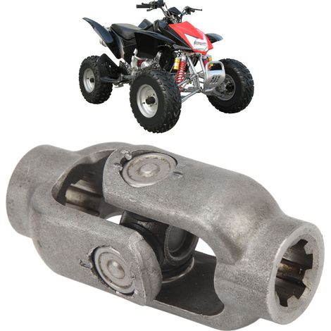 Arbre de transmission arrière en U de 81 mm, joint universel d'essieu arrière de 14 et 17 mm, compatible avec les quads Kinroad Yamoto Akuma de 50 à 110 cm³. (1/5)