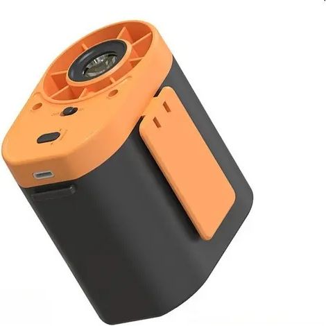 Filiyano-Ventilateur de taille portable, ventilateur mains libres à pince, trois vitesses de vent, ventilateur personnel rechargeable, convient pour (1/4)