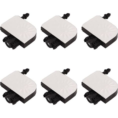 Jeu de 6 cartouches d'encre compatibles Epson 4880, 5e, 6e et 7e génération, modèles 4800, 7800, 7880, 9800 (spécifications fournisseur : film aluminium noir, petite buse 32) (1/5)