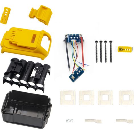 Kit Batterie DeWalt 20V – 10 cellules DCB200 – Coque Plastique + Protection Board – Compatible