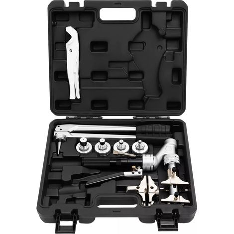 Gojoy – Sertisseuse hydraulique pour manchon coulissant – Alliage d'aluminium – Course 28 mm – Pression 3T – Matrices extensibles Φ16-32 mm