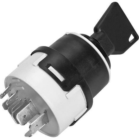 Interruptor de encendido de 24 V, cerradura de encendido de 9 pines, compatible con tractores y carretillas elevadoras, instalación rápida y sencilla. (1/3)