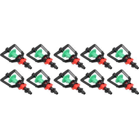 Micro-aspersion à atomisation par réfraction pour serres horticoles et agricoles, arroseur rotatif miniature, arroseur d'irrigation de type G inversé, pulvérisateur d'arrosage, équipement d'arrosage (1/5)