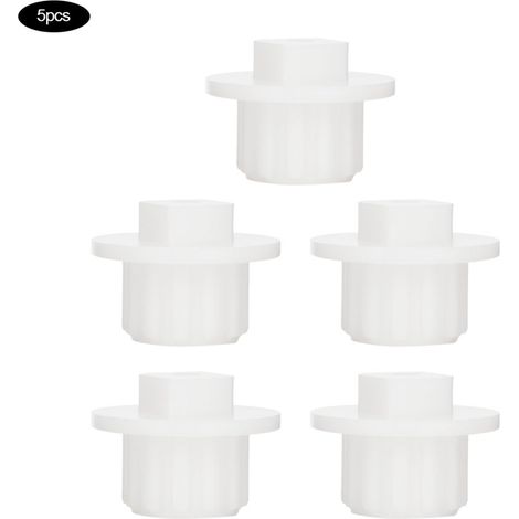 5 Pièces Engrenages de Broyeur à Viande - Compatibles Zelmer A861203, Pièces de Rechange pour Hachoir (1/5)