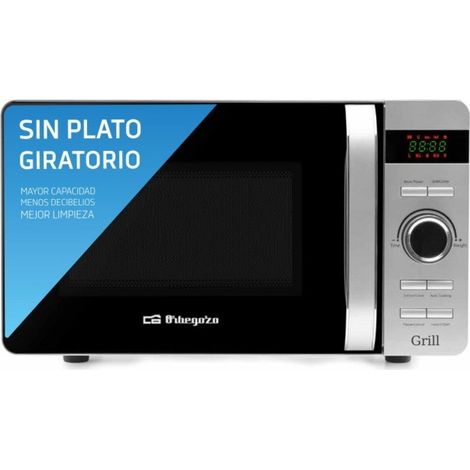 Orbegozo MIG 2052 CE - Horno Microondas Con Grill 20 Litros Inox