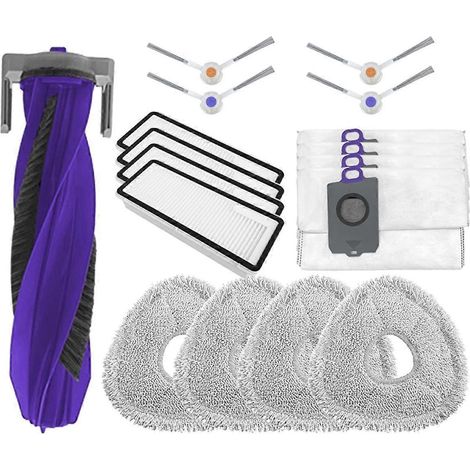 Pièces détachées et accessoires pour balai Freo Z Ultra : brosse principale, filtre HEPA, lingettes, sacs à poussière (1/5)