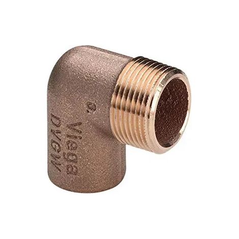 Raccord Viega 94092 G latón 90 grados compatible cobre